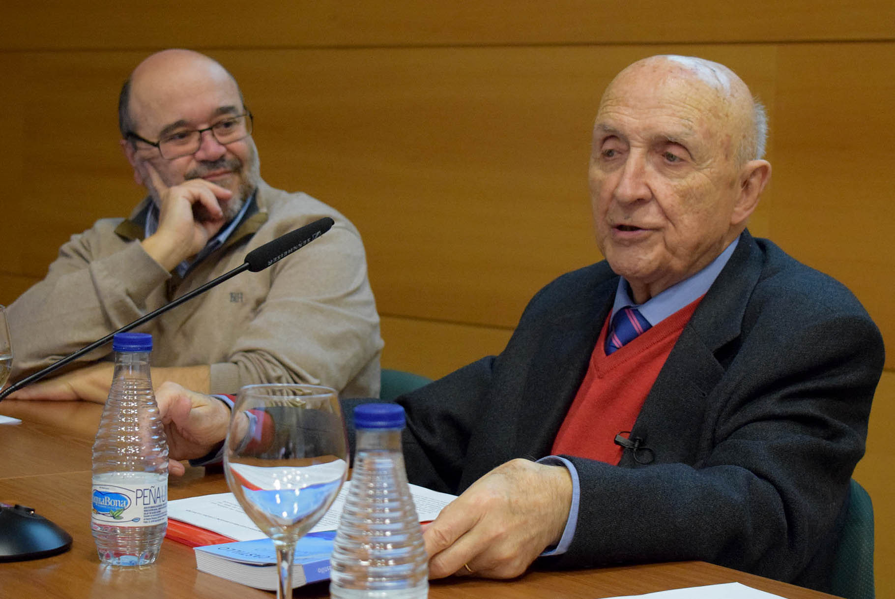 foto Jose María Castillo (Teologo) con el Papa